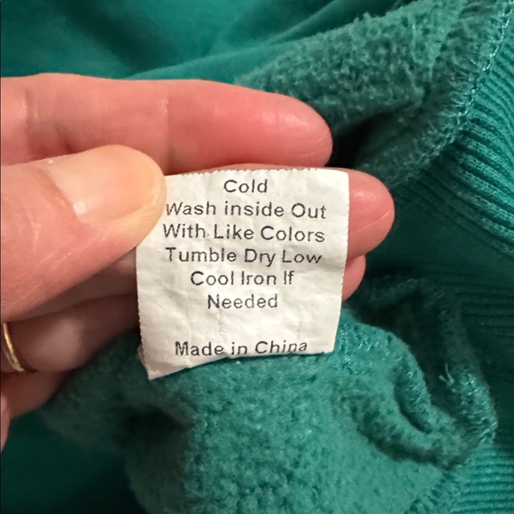 Dandy Worldwide Car Camping Embroidered Oversized Hoodie Green Gold Luxury-S - Picture 11 of 11